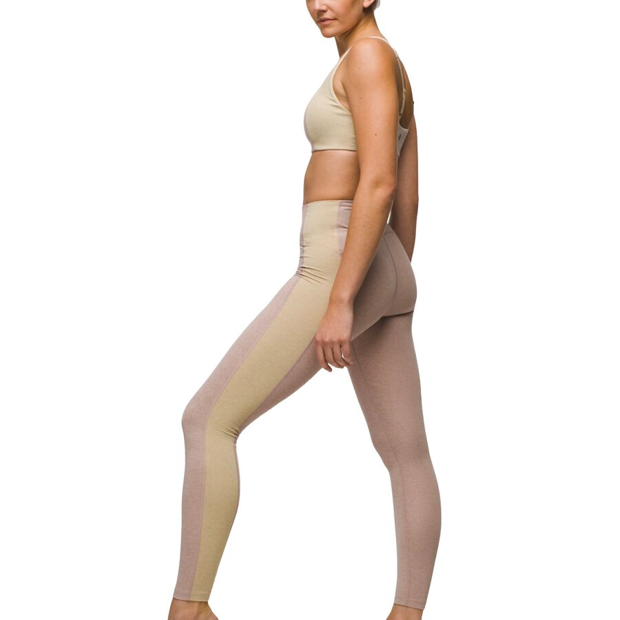 Backcountry PrAna Heavana Hot Spell Legging - Women's Willow/Cliffside Heather