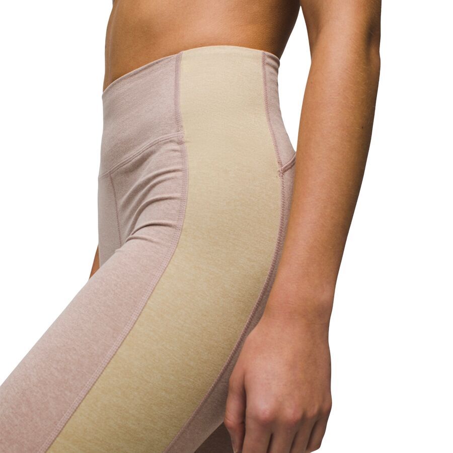 Backcountry PrAna Heavana Hot Spell Legging - Women's Willow/Cliffside Heather