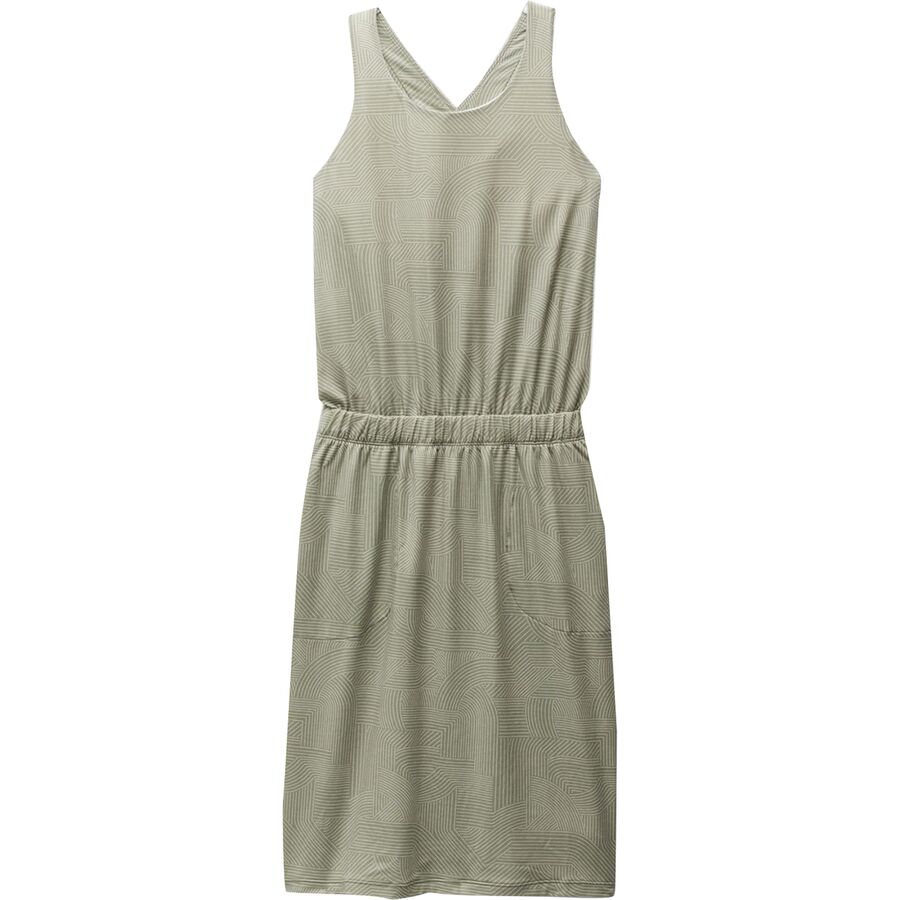 Backcountry PrAna Kamen Dress - Women's Juniper Green Linea