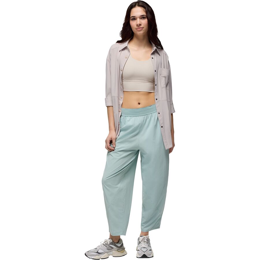 Backcountry PrAna Railay Oversized Button Down Shirt - Women's Almond