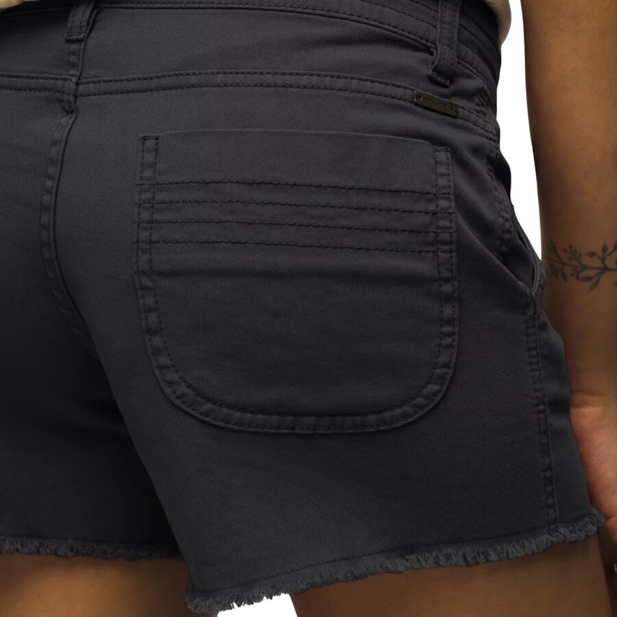 Backcountry PrAna Sancho 4in Short - Women's Charcoal