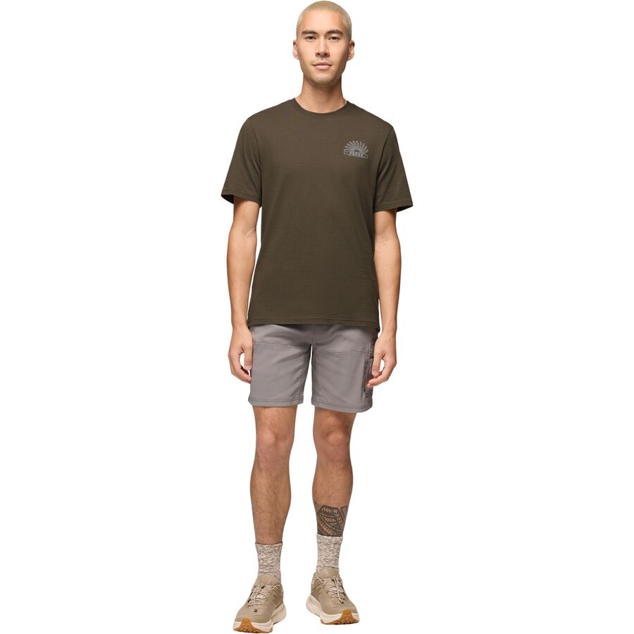 Backcountry PrAna Stretch Zion 10in Short - Men's Limestone