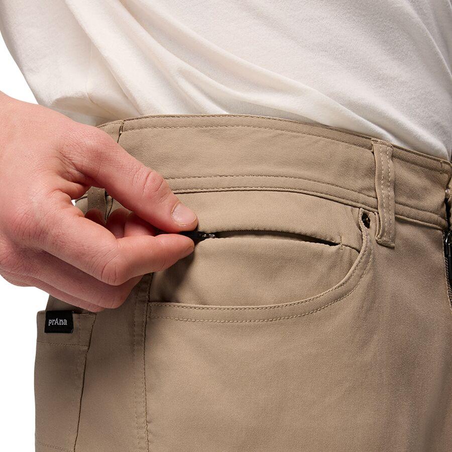 Backcountry PrAna Stretch Zion 5 Pocket 8in Short - Men's Sandbar