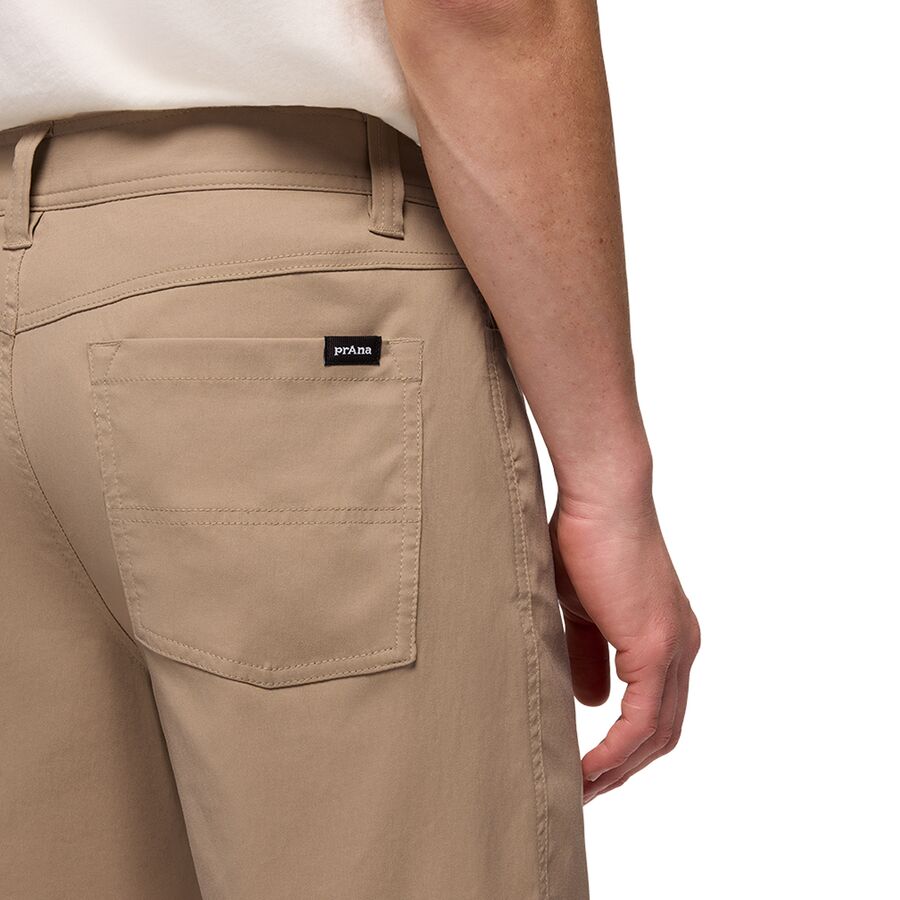 Backcountry PrAna Stretch Zion 5 Pocket 8in Short - Men's Sandbar