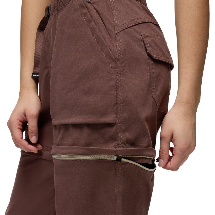 Backcountry PrAna Stretch Zion Convertible Pant - Women's Mocha