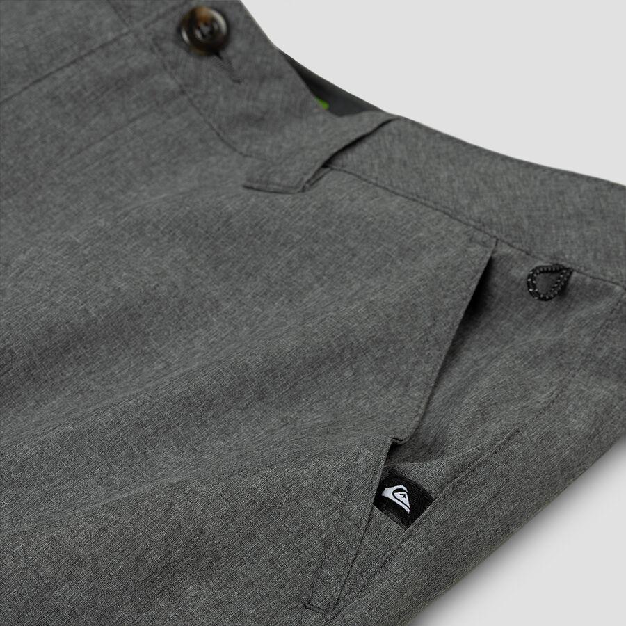 Backcountry Quiksilver Union Heather Amphibian 20 Short - Men's Black