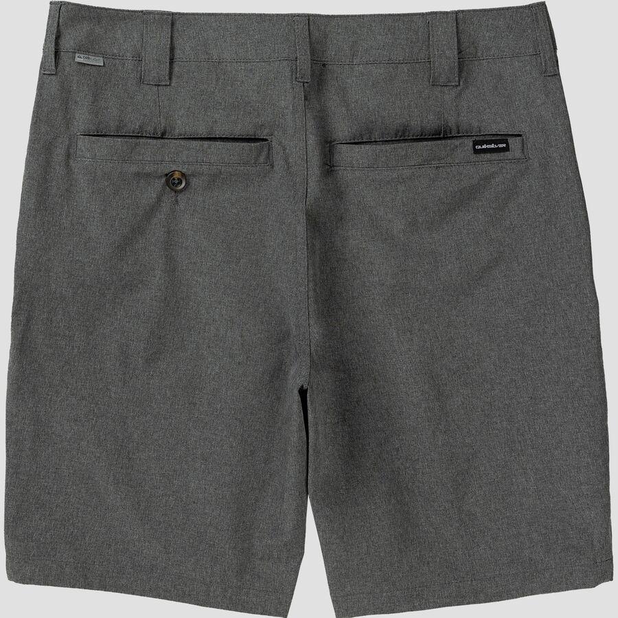Backcountry Quiksilver Union Heather Amphibian 20 Short - Men's Black