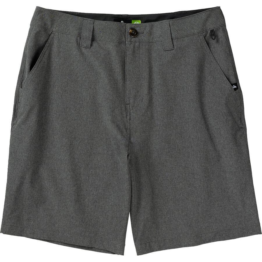 backcountry Quiksilver Union Heather Amphibian 20 Short - Men's Black