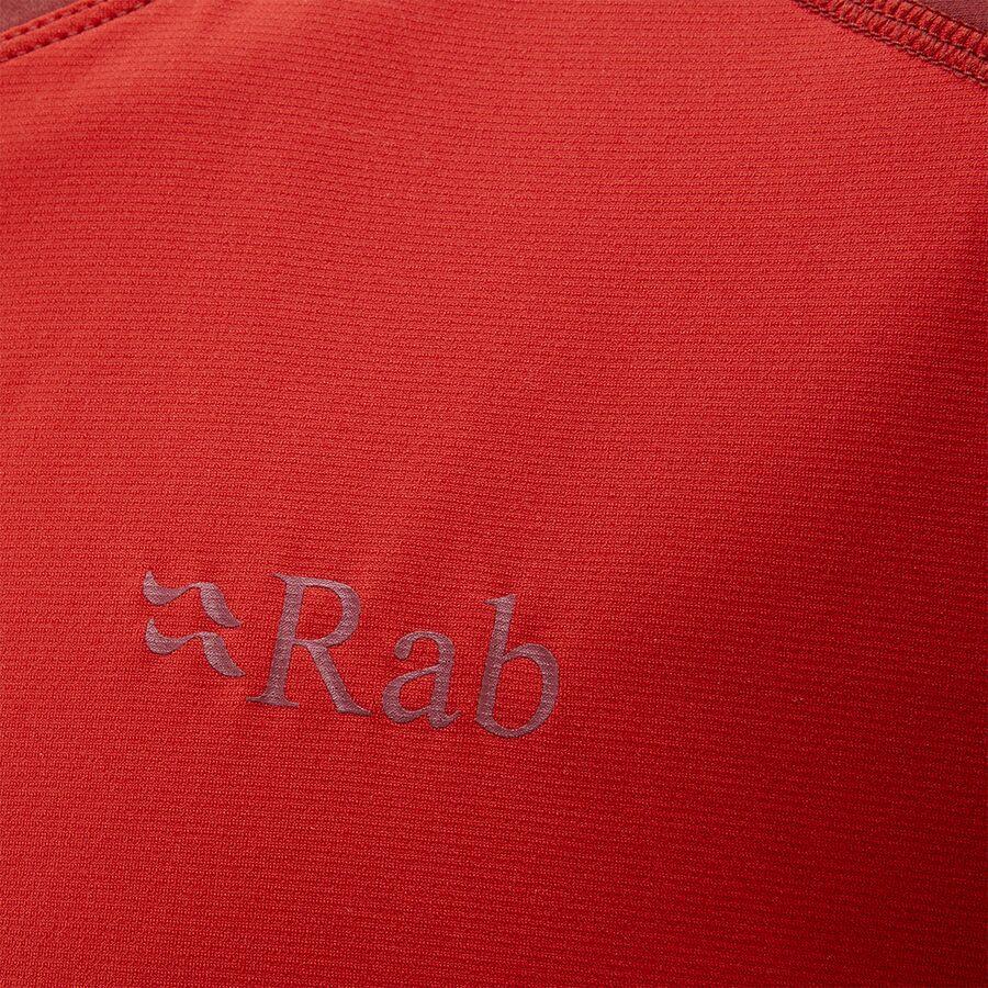 Backcountry Rab Force Short-Sleeve T-Shirt - Men's Ascent Red/Oxblood Red