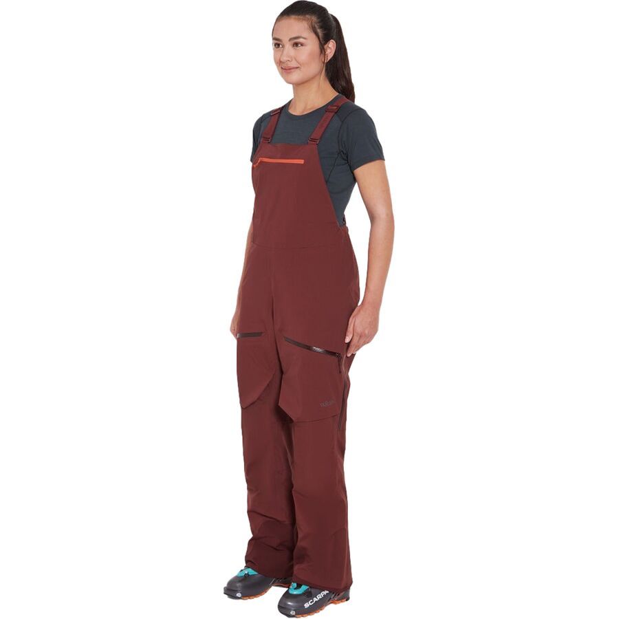 backcountry Rab Khroma Kinetic Bib - Women's Deep Heather