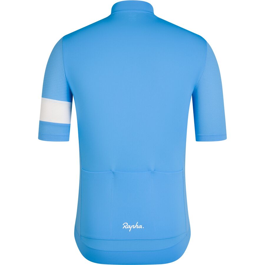 Backcountry Rapha Core Lightweight Jersey - Men's All Aboard/White Alyssum
