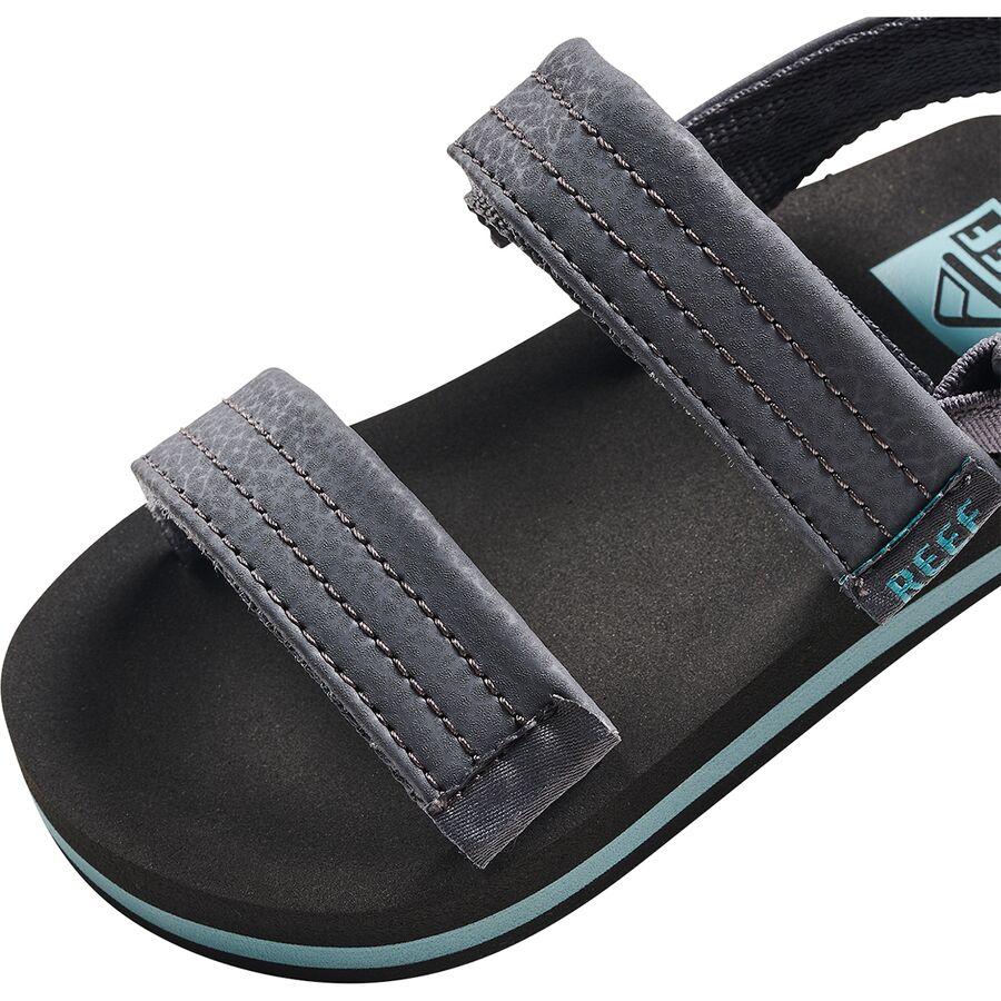 Backcountry Reef Ahi Convertible Sandal - Boys' Grey/Aquifer