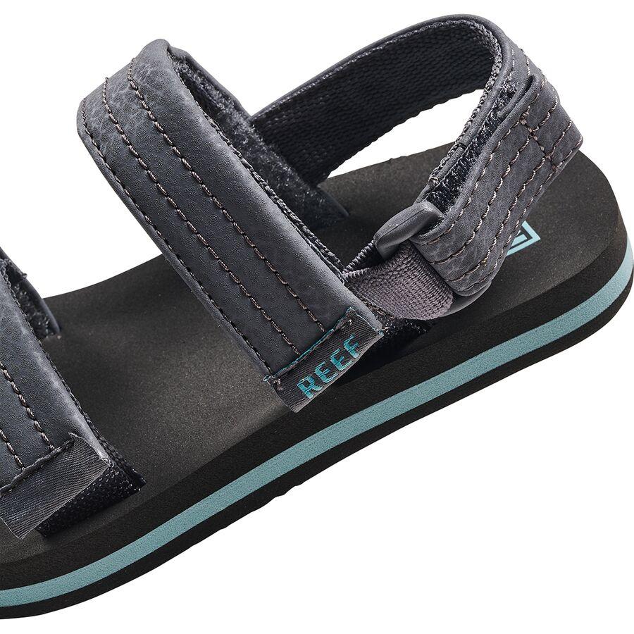 Backcountry Reef Ahi Convertible Sandal - Boys' Grey/Aquifer