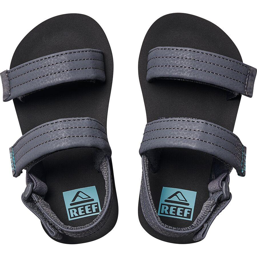 Backcountry Reef Ahi Convertible Sandal - Boys' Grey/Aquifer