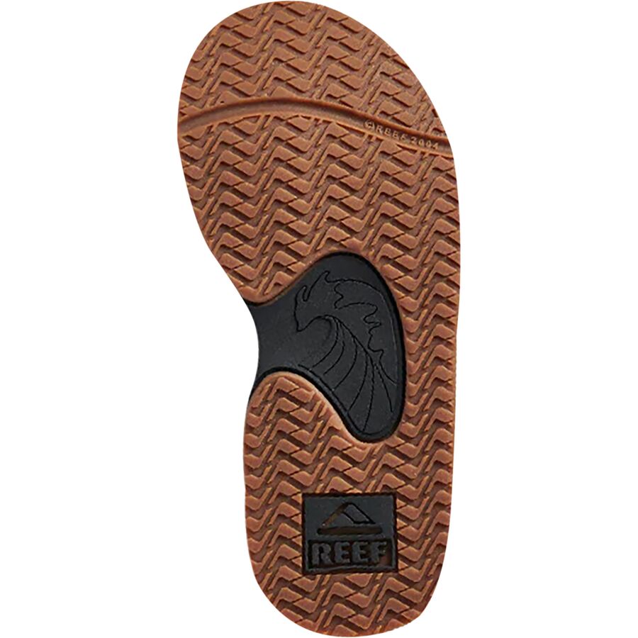 Backcountry Reef Fanning Sandal - Toddler Boys' Black/Silver