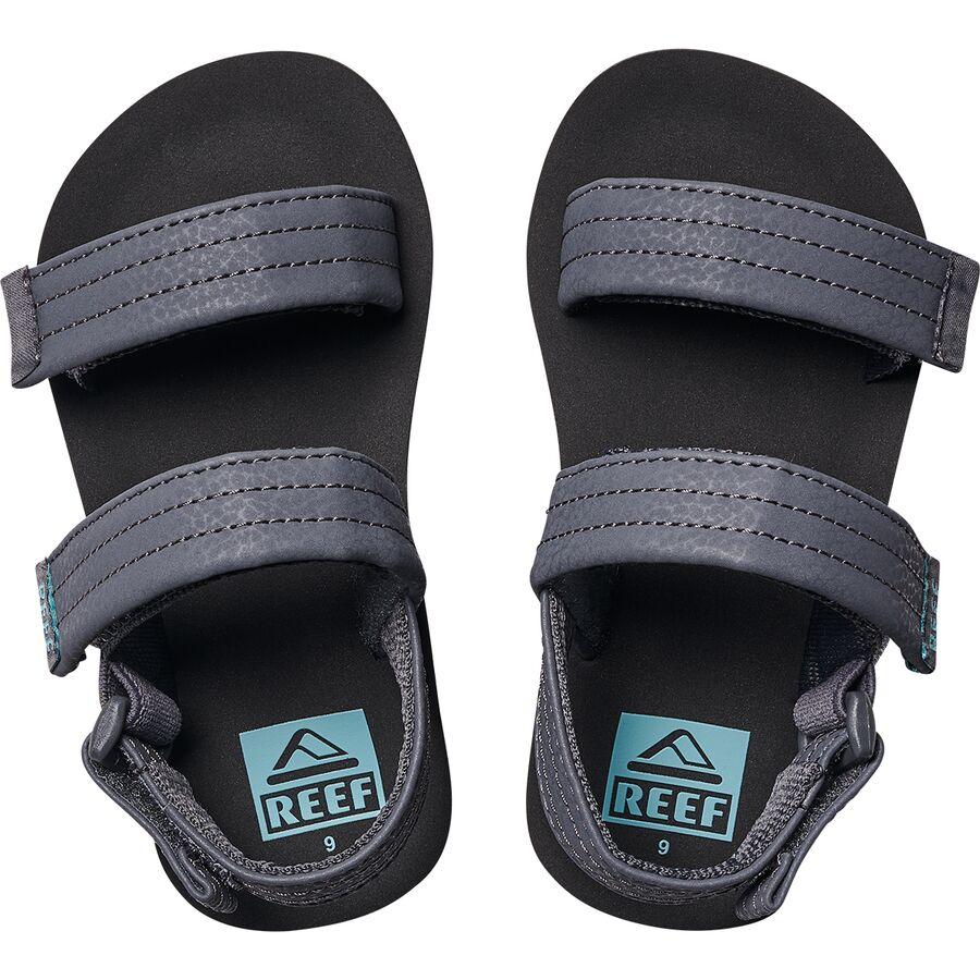 Backcountry Reef Lil Ahi Convertible Sandal - Toddler Boys' Grey/Aquifer