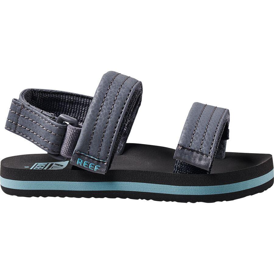 backcountry Reef Lil Ahi Convertible Sandal - Toddler Boys' Grey/Aquifer