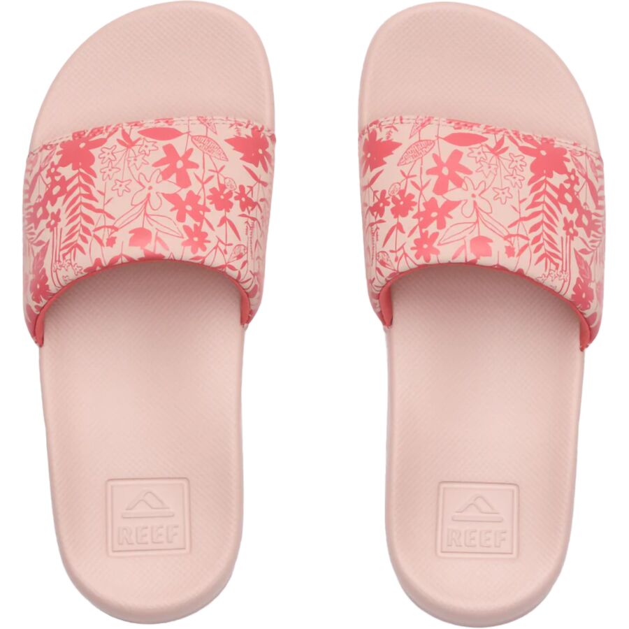 Backcountry Reef One Slide Sandal - Girls' Flower Field