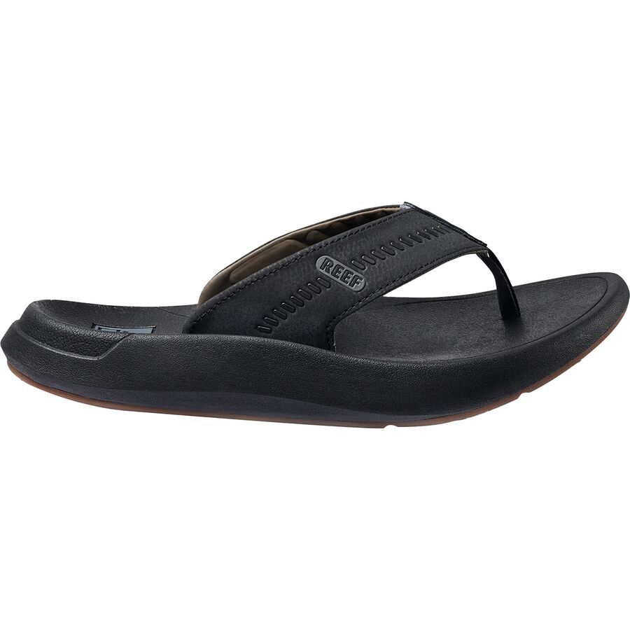 backcountry Reef Swellsole Cruiser Flip Flop - Men's Black/Grey
