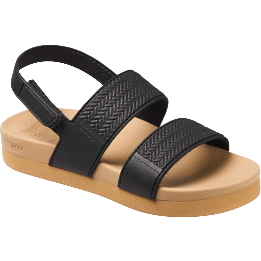 Backcountry Reef Water Vista Sandal - Girls' Black/Tan