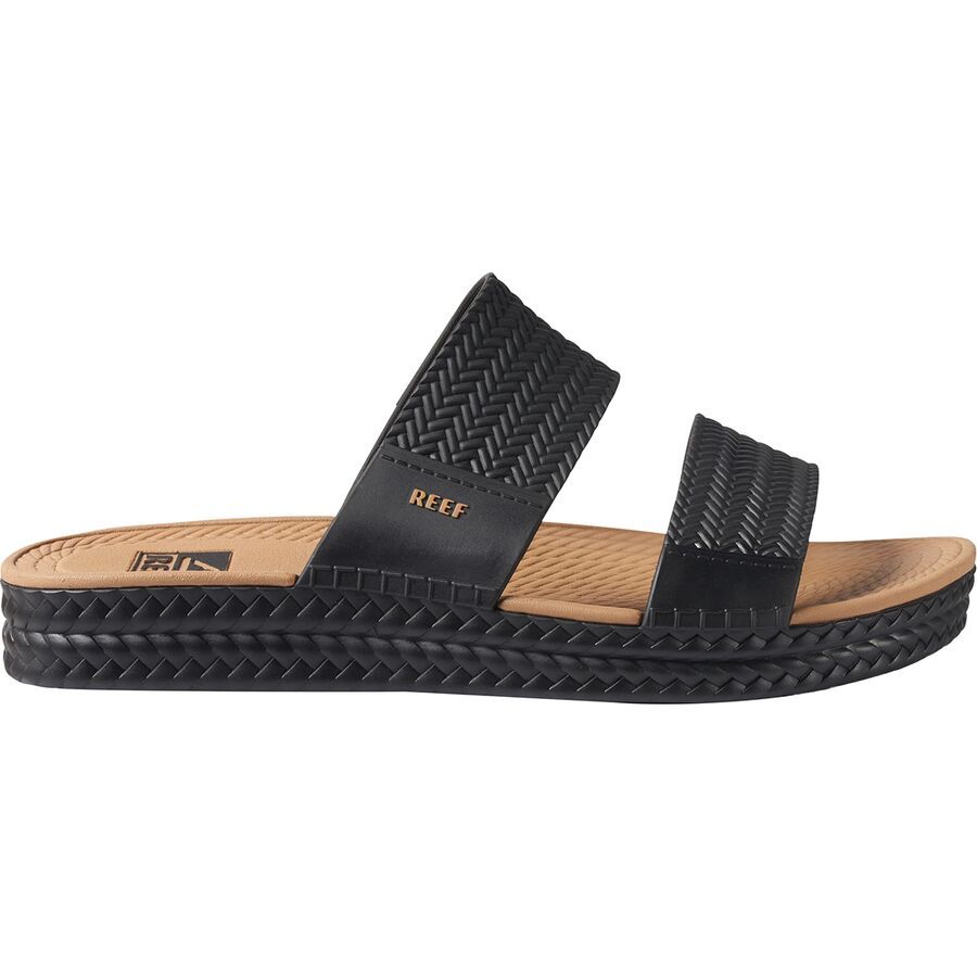 backcountry Reef Water Vista Slide Sandal - Women's Black/Tan