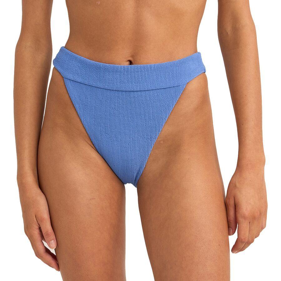 backcountry Rhythm Isla Rib Hi Banded Bikini Bottom - Women's Cornflower