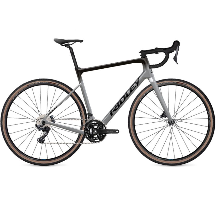 backcountry Ridley Grifn GRX RX800 2x Road Bike Battleship Grey/Black Metallic