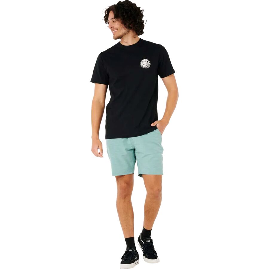 Backcountry Rip Curl Boardwalk Jackson Hybrid Volley Short - Men's Blue Lagoon