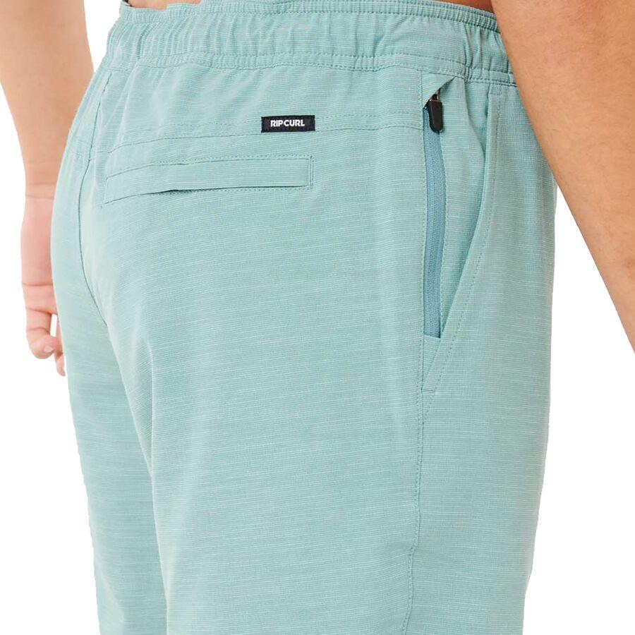 Backcountry Rip Curl Boardwalk Jackson Hybrid Volley Short - Men's Blue Lagoon
