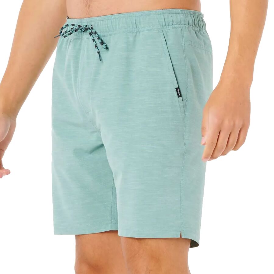 Backcountry Rip Curl Boardwalk Jackson Hybrid Volley Short - Men's Blue Lagoon