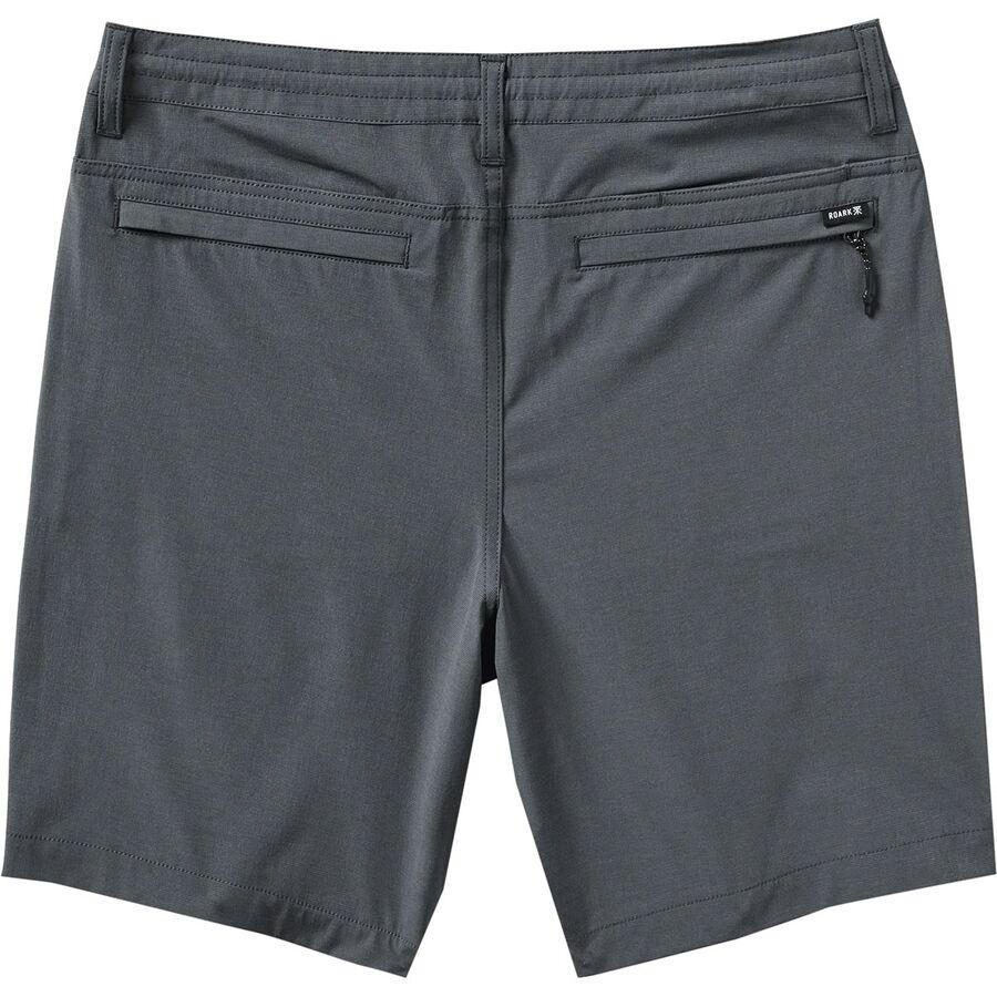 Backcountry Roark Hytide Hybrid Short - Men's Charcoal