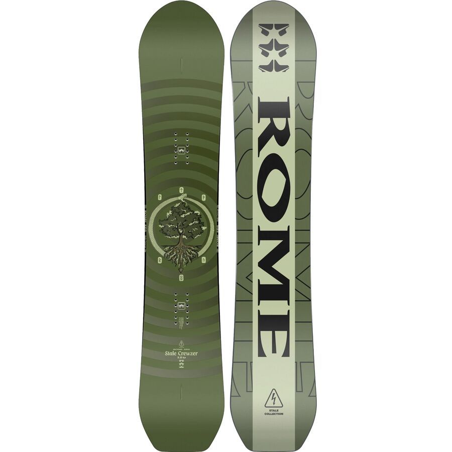 backcountry Rome Stale Crewzer Snowboard - 2024 Green