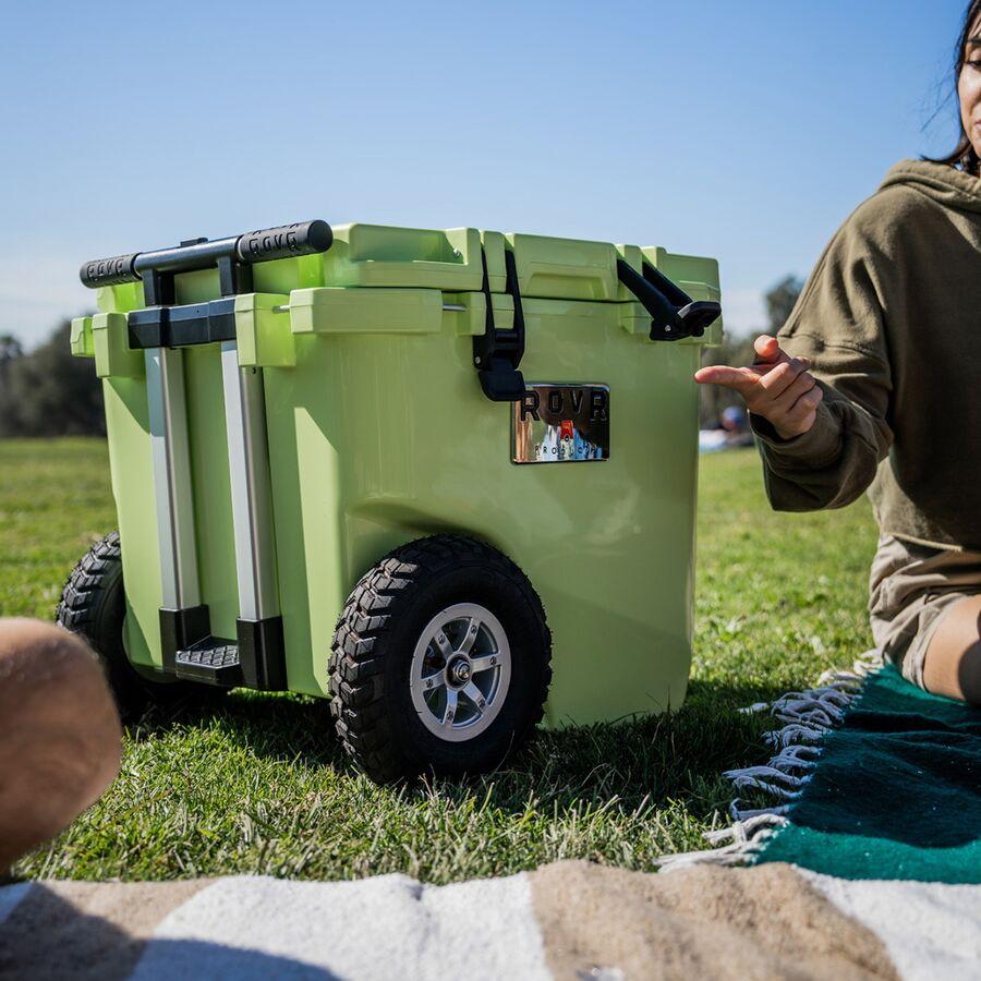 Backcountry RovR RollR 45qt Wheeled Cooler + Telescopic Handle Matcha