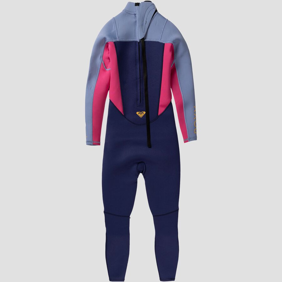 Backcountry Roxy 3/2 Prologue Back Zip FLT Wetsuit - Girls' Dark Denim