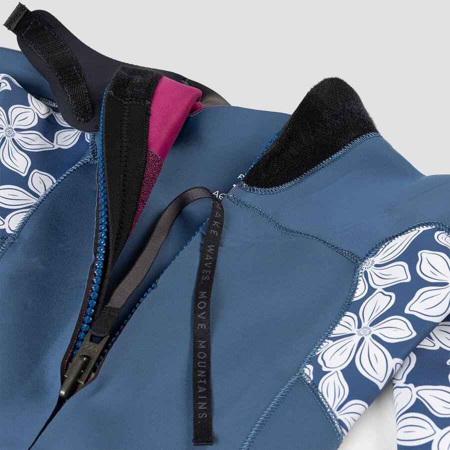 Backcountry Roxy 3/2 Swell Series BZ GBS Wetsuit - Girls' Wild Wind Drifter Floral