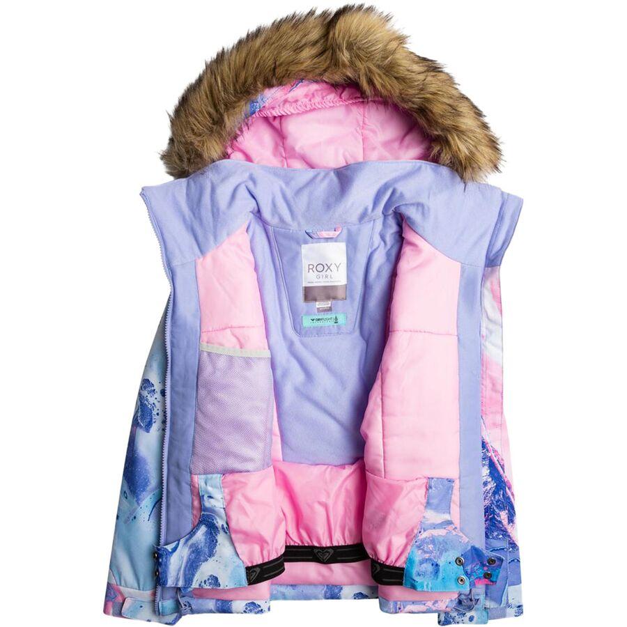 Backcountry Roxy American Pie Jacket - Girls 2024 Azure Blue Landscape