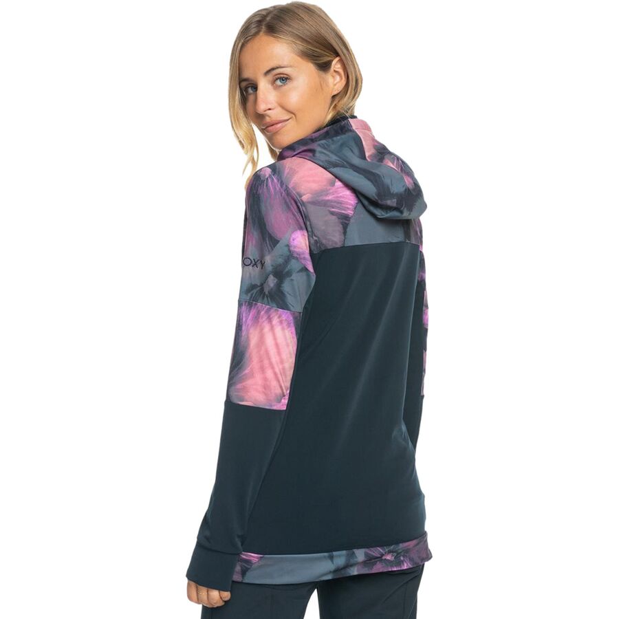 Backcountry Roxy Winter Valley Fleece - Women's True Black/Pansy/Pansy