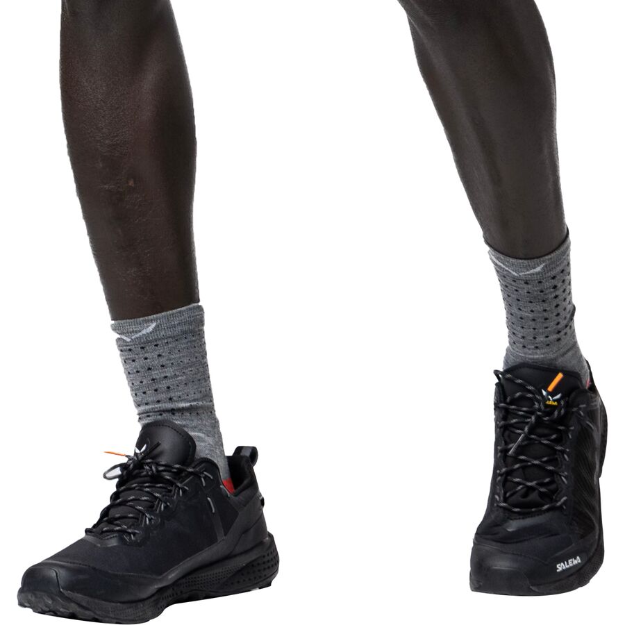 Backcountry Salewa Pedroc PTX Hiking Shoe - Men's Alloy/Dark Olive