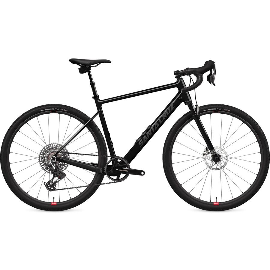 backcountry Santa Cruz Bicycles Stigmata CC Red/Force AXS Transmission Gravel Bike Gloss Black Sparkle