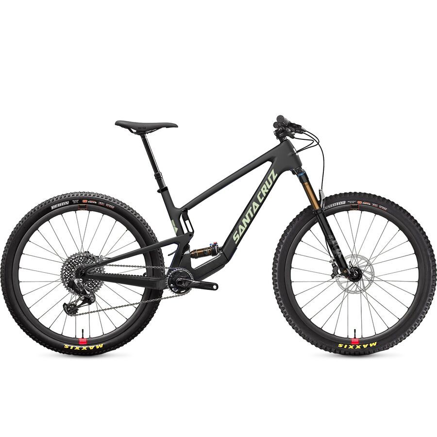 backcountry Santa Cruz Bicycles Tallboy Carbon C X01 Eagle AXS Reserve Mountain Bike - 2024 Stealth Black