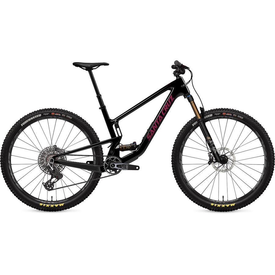 backcountry Santa Cruz Bicycles Tallboy CC X0 AXS Transmission Mountain Bike Gloss Black