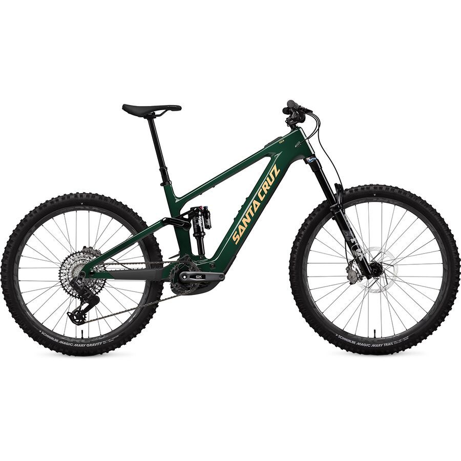 backcountry Santa Cruz Bicycles Vala C GX Eagle Transmission E-Bike Midnight Green