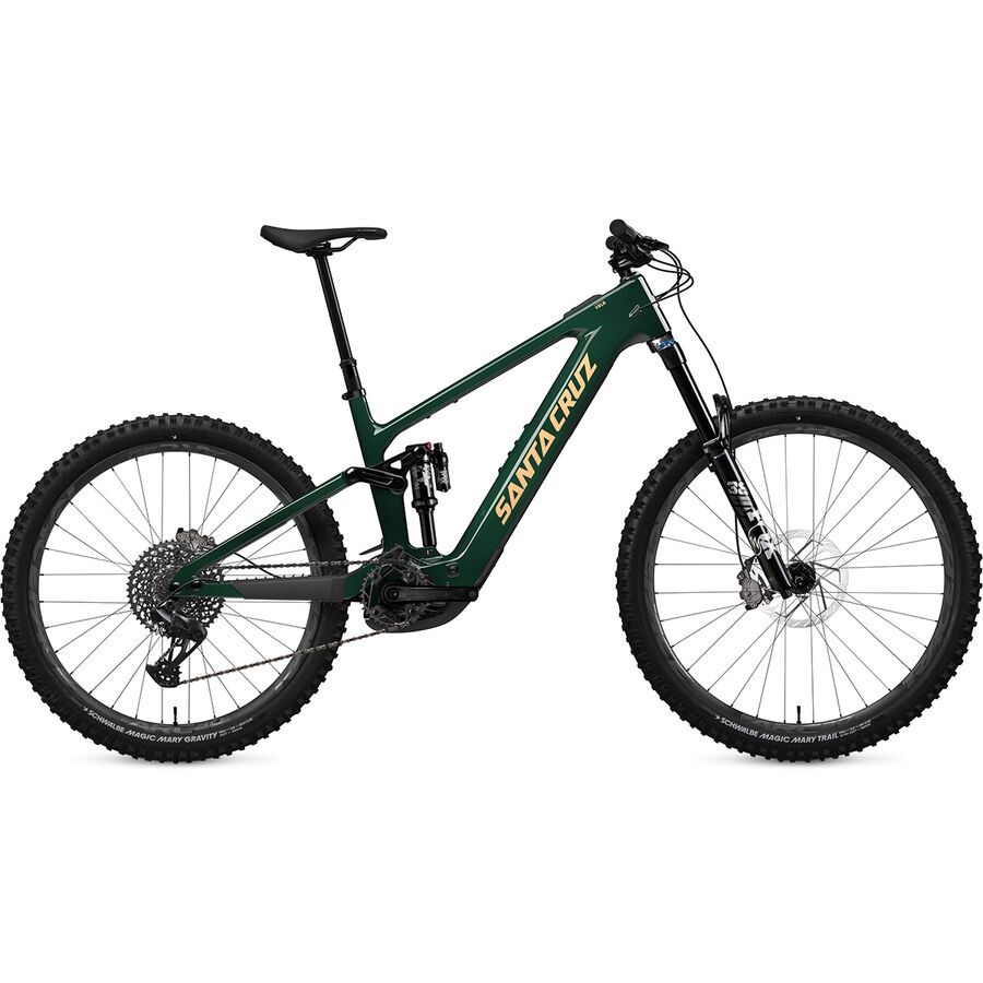 backcountry Santa Cruz Bicycles Vala C S E-Bike Midnight Green