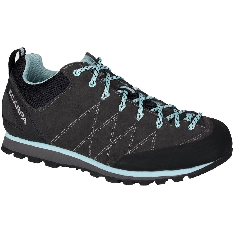 Backcountry Scarpa Crux Shoe - Women's Shark/Blue Radiance