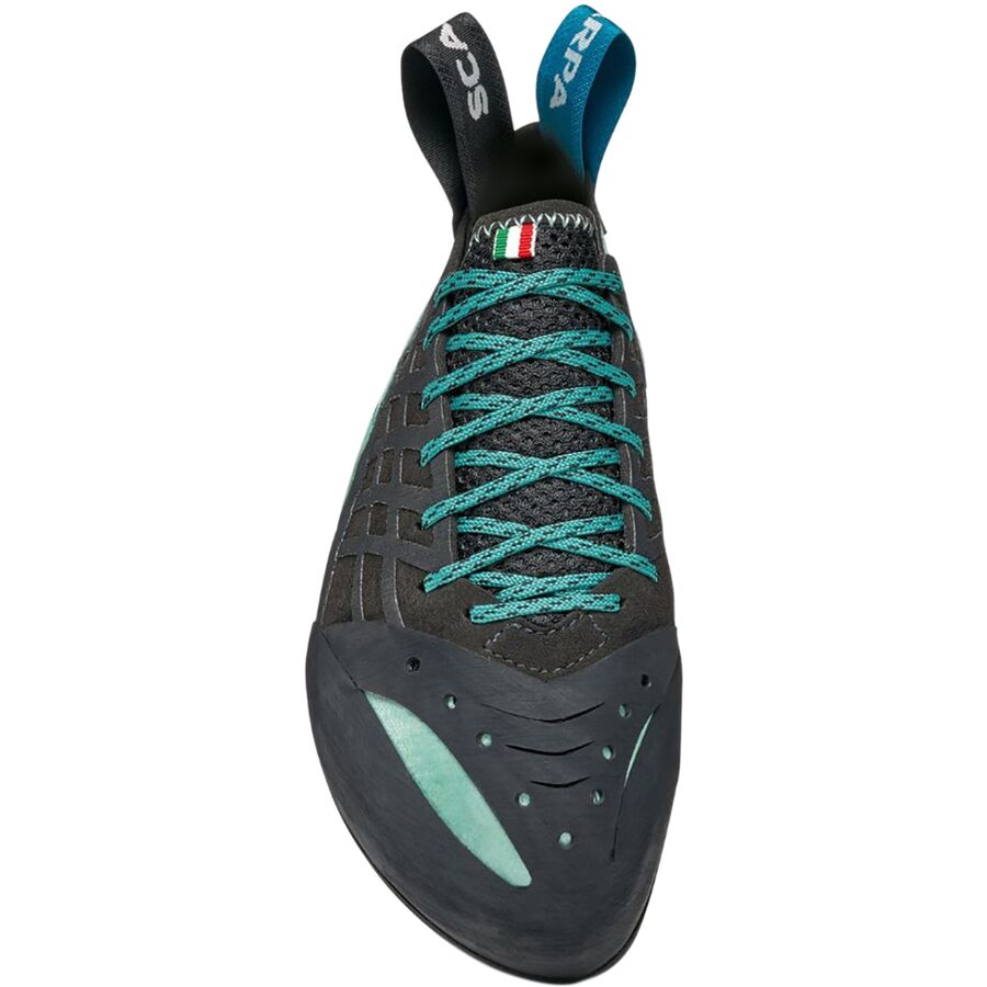 Backcountry Scarpa Instinct Climbing Shoe - Women's Black/Aqua