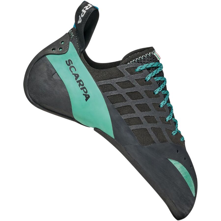 backcountry Scarpa Instinct Climbing Shoe - Women's Black/Aqua