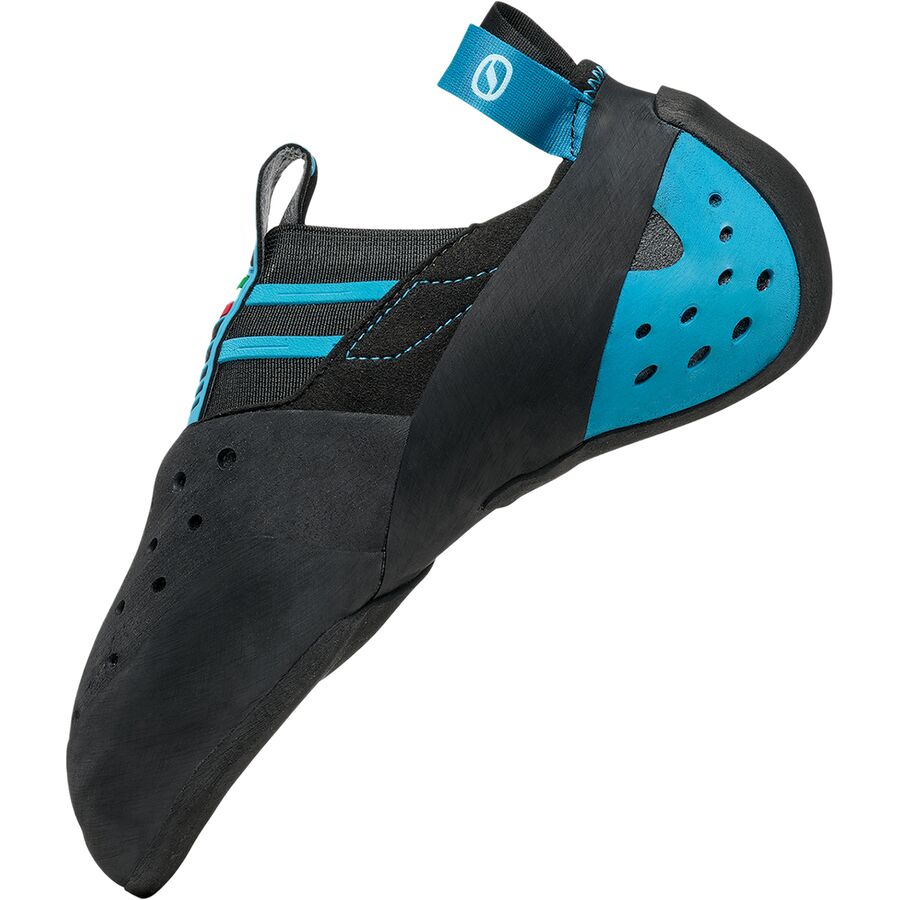 Backcountry Scarpa Instinct S Climbing Shoe Black/Azure