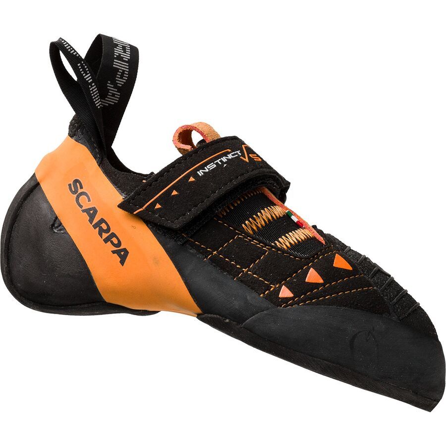 backcountry Scarpa Instinct VS Climbing Shoe - Men's Black/Orange