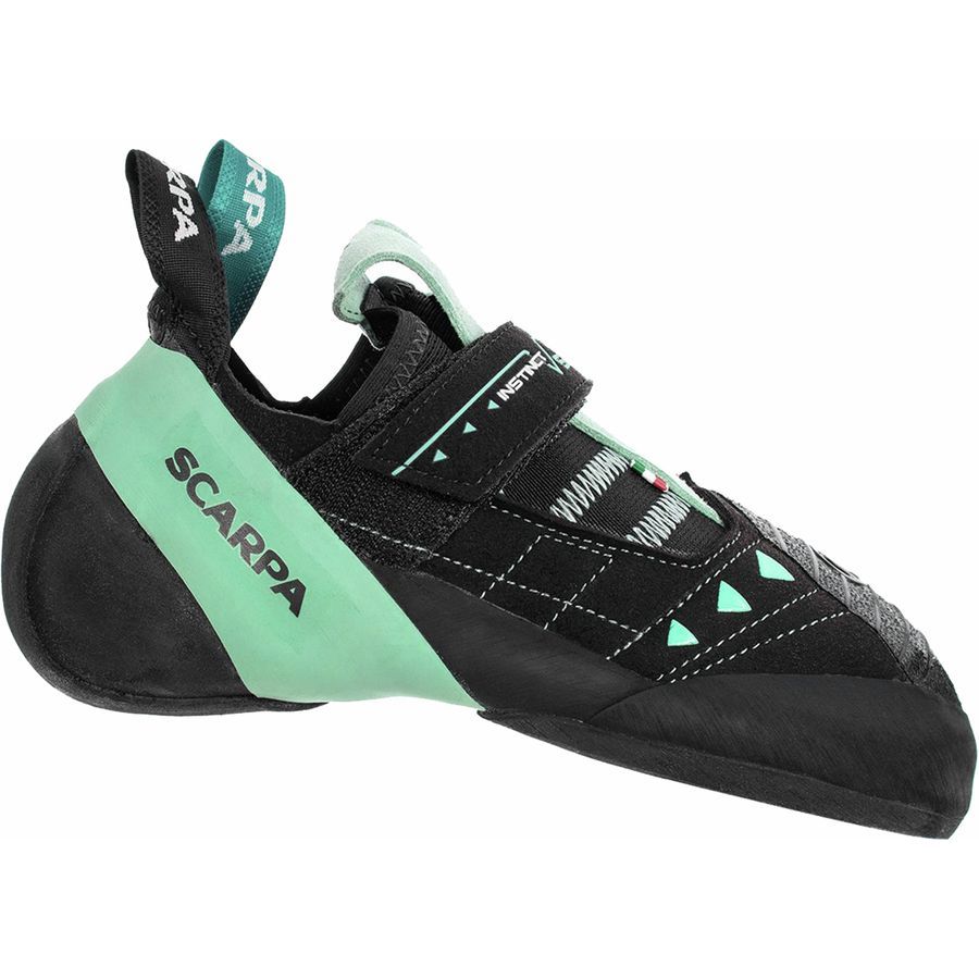 backcountry Scarpa Instinct VS Climbing Shoe - Women's Black/Aqua