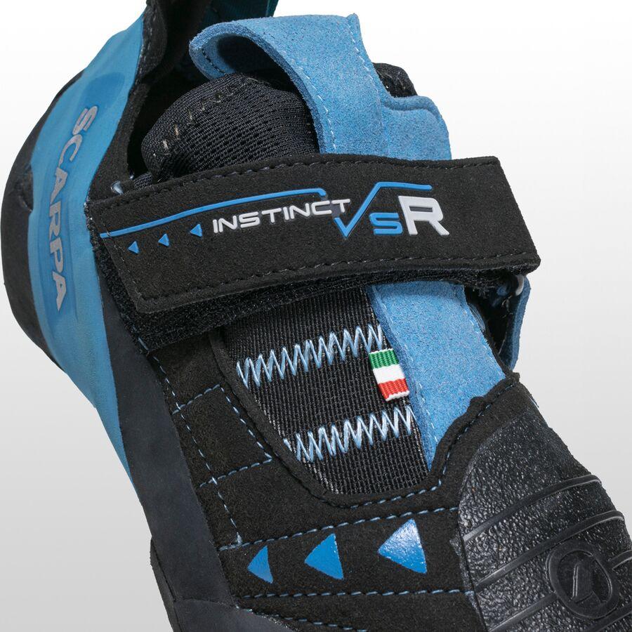 Backcountry Scarpa Instinct VSR Climbing Shoe Black/Azure